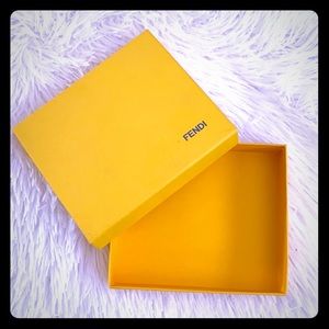 Fendi Yellow Small Box